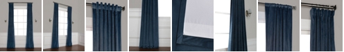 Exclusive Fabrics & Furnishings Heritage Plush Velvet 50" x 108" Curtain Panel